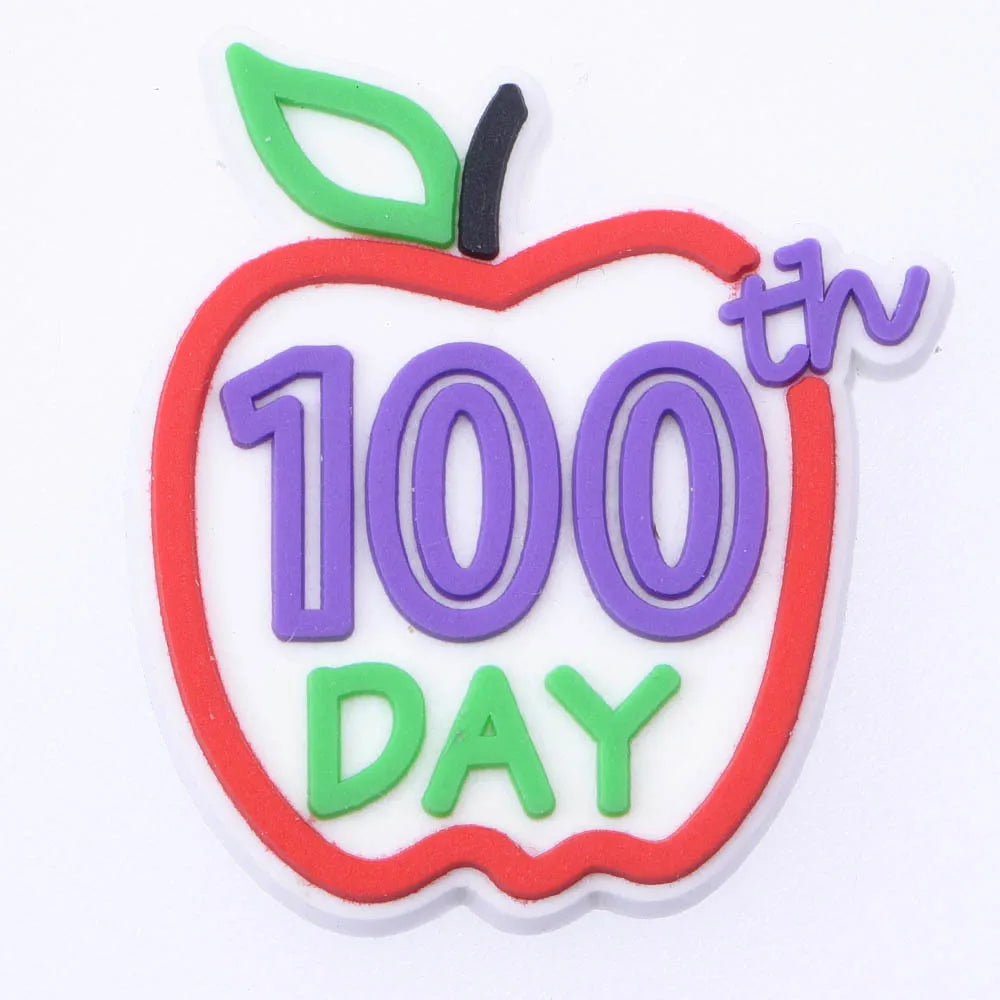 1pcs/lot Cute Cartoon Animals School Teacher Shoe Charms Shoe Decorations Accessories For  Kids Gifts