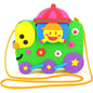 Non-Woven New Handicraft Toys for Children Pink Bag Girl Gift Fabrication DIY Toy Animal Handbag Arts Crafts Educational Toy