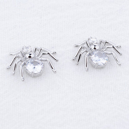 Breloques araignées plaquées or véritable 14 carats et zircone, 15 x 13 mm, fournitures de fabrication de bijoux, accessoires de bricolage