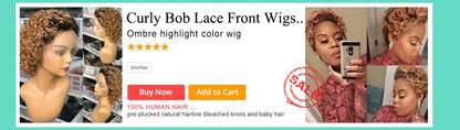 Headband Wig Afro Kinky Curly Wig Human Hair Short Curly Density 250% Full Human Hair Wig With Headband Brazilian Remy