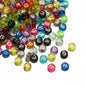 Perles plates en acrylique avec lettres de l'alphabet dorées pour la fabrication de bijoux faits à la main, bracelets à breloques, colliers et accessoires