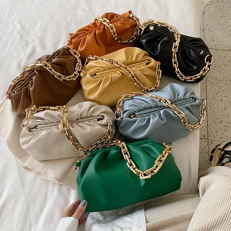 Sacs à bandoulière en cuir synthétique pour femmes, fourre-tout d'été, sac à main de voyage avec chaîne et poignée supérieure