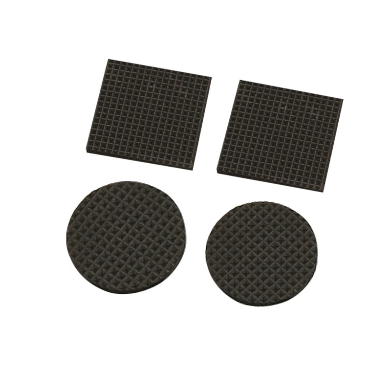 Tapis de protection anti-rayures pour pieds de meubles, couvre-pieds de table, antidérapants, noirs, autocollants