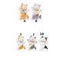 Toy Cat Collection Funny Mini Cats Miniatures Japanese Bell Cat Funny Lucky Cat Creative Ornaments Dancing Cat Doll Holder Cats