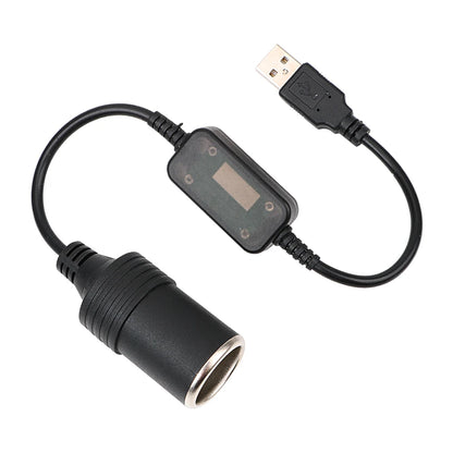 5V To 12V Car Cigarette Lighter Socket USB Converter Power Adapter Controller Plug Connector Automotive Accessories Interior