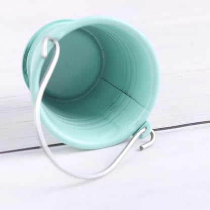 1 seau miniature pour maison de poupée, seau à eau, 1:12, maison de fées, cuisine, jeu de simulation, meubles classiques, jouets, cadeaux