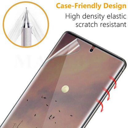 3PCS Matte Hydrogel Film For Xiaomi Redmi Note 10 9S 8 7 Pro Note 10 11 Pro Screen Protector mi 12T 11T 10T Poco X3 Pro No Glass