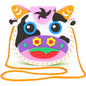 Non-Woven New Handicraft Toys for Children Pink Bag Girl Gift Fabrication DIY Toy Animal Handbag Arts Crafts Educational Toy