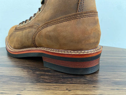 Unisex Autumn Vintage Handmade Men Casual Cow Leather Shoes High Quality Dress Ankle Boots British Tooling Work Motorcycle Boots