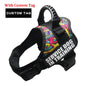 Nylon Personalized Dog harness Reflective Adjustable Harness for Small Medium Large Dogs No Pull Dog Harness for Dropshipping