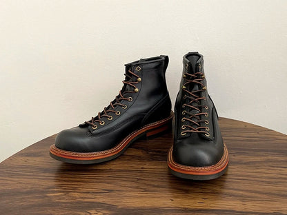 Unisex Autumn Vintage Handmade Men Casual Cow Leather Shoes High Quality Dress Ankle Boots British Tooling Work Motorcycle Boots