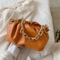Sacs à bandoulière en cuir synthétique pour femmes, fourre-tout d'été, sac à main de voyage avec chaîne et poignée supérieure