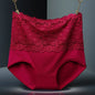High Waist Sexy Lace Women Underwear Thin Seamless Traceless Briefs Shapewear Abdomen Hip Slimming Calcinha Lingerie Panties
