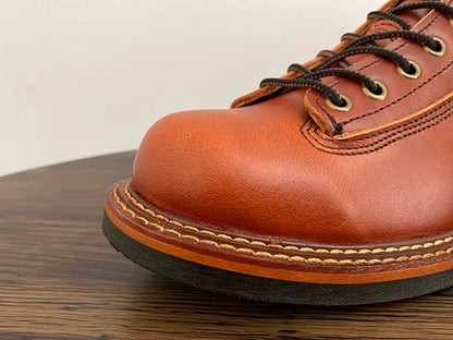 Unisex Autumn Vintage Handmade Men Casual Cow Leather Shoes High Quality Dress Ankle Boots British Tooling Work Motorcycle Boots