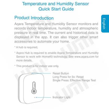 Aqara Temperature Sensor Smart Air Pressure Humidity Environment Sensor Zigbee Smart Remote Control For XiaoMi Mi Home Homekit