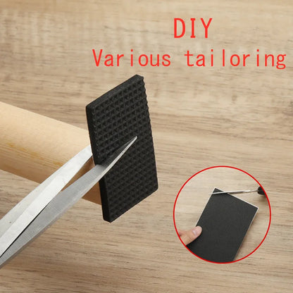 Tapis de protection anti-rayures pour pieds de meubles, couvre-pieds de table, antidérapants, noirs, autocollants