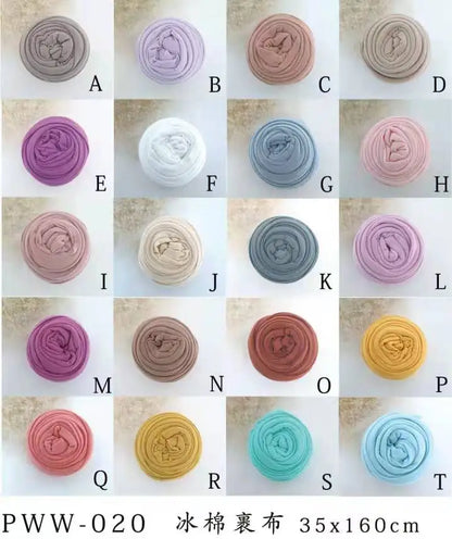 Knit Jersey Stretch Wrap Newborn Wrap Photography Props Baby Stretch Knit Blanket Newborn Swaddle Blanket Layer Fabric Props