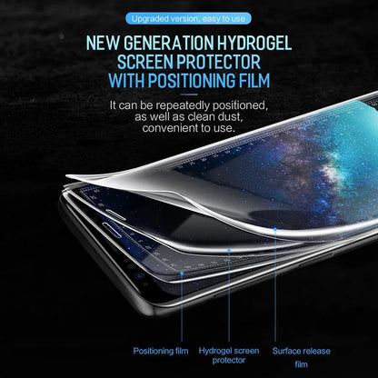 3PCS Matte Hydrogel Film For Xiaomi Redmi Note 10 9S 8 7 Pro Note 10 11 Pro Screen Protector mi 12T 11T 10T Poco X3 Pro No Glass