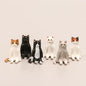 Toy Cat Collection Funny Mini Cats Miniatures Japanese Bell Cat Funny Lucky Cat Creative Ornaments Dancing Cat Doll Holder Cats