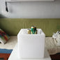 Plastic Cubes Shell Case, Bar Table, Outdoor, Plastic PE, No Light Source, D20cm, D25cm, D30cm, 40cm, 43cm, 50cm, 60cm, 1Pc