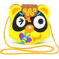Non-Woven New Handicraft Toys for Children Pink Bag Girl Gift Fabrication DIY Toy Animal Handbag Arts Crafts Educational Toy