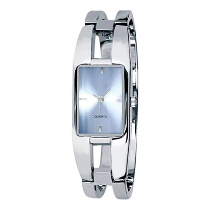 Montre-bracelet à quartz pour femme, cadran carré, couleur changeante, tendance, créative, pour homme et femme