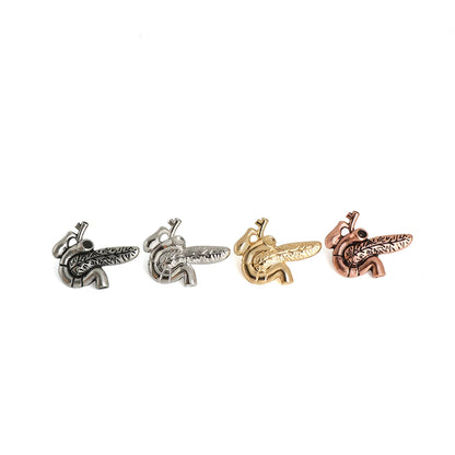 Best Pancreas Pin Badge Anatomy Medical Doctors Nurse Gift Gold Color Lapel Pin Metal An Exquisite Brooch Classic Jewelry Women