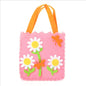 Non-Woven New Handicraft Toys for Children Pink Bag Girl Gift Fabrication DIY Toy Animal Handbag Arts Crafts Educational Toy