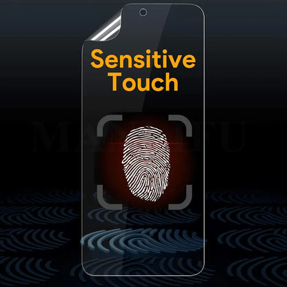 3PCS Matte Hydrogel Film For Xiaomi Redmi Note 10 9S 8 7 Pro Note 10 11 Pro Screen Protector mi 12T 11T 10T Poco X3 Pro No Glass