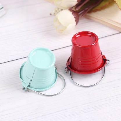 1 seau miniature pour maison de poupée, seau à eau, 1:12, maison de fées, cuisine, jeu de simulation, meubles classiques, jouets, cadeaux
