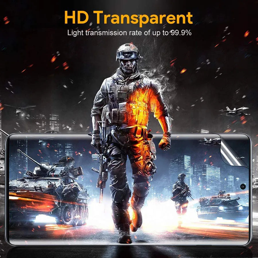 3PCS Matte Hydrogel Film For Xiaomi Redmi Note 10 9S 8 7 Pro Note 10 11 Pro Screen Protector mi 12T 11T 10T Poco X3 Pro No Glass