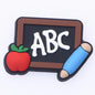 1pcs/lot Cute Cartoon Animals School Teacher Shoe Charms Shoe Decorations Accessories For  Kids Gifts