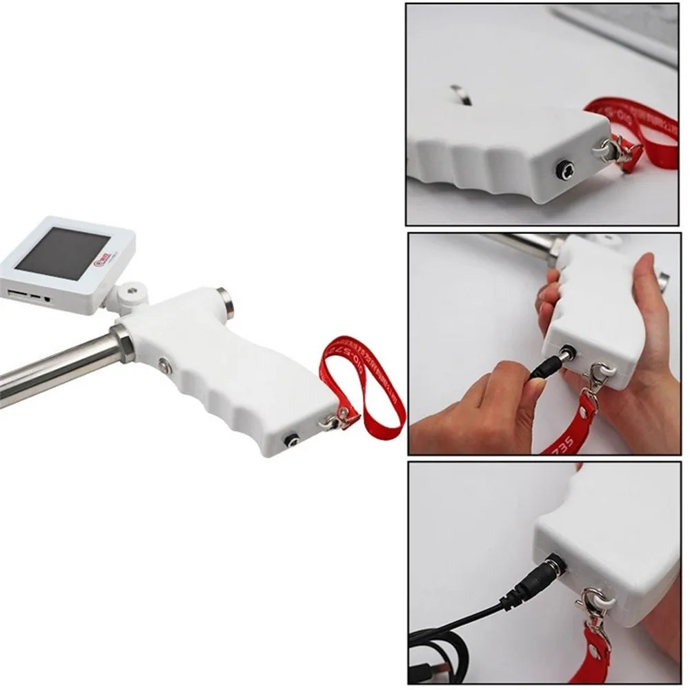 Cow Feeding Tools Cow Visual Artificial Insemination Gun Veterinary Breeding Tools Livestock Farm Endoscope Ai Insemination
