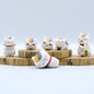Toy Cat Collection Funny Mini Cats Miniatures Japanese Bell Cat Funny Lucky Cat Creative Ornaments Dancing Cat Doll Holder Cats