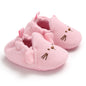 Bottes de neige tricotées pour bébé fille, chaussures pour nouveau-né, automne-hiver, coton, semelles chaudes et douces, en peluche, pour les premiers pas
