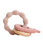 1Pcs Baby Silicone Teether Ring BPA Free Rattles Bracelet Food Grade Newborn Baby Accessories Cartoon Silicone Teething Toys