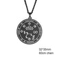 Colliers et pendentifs des 7 archanges de Dawapara, pentacle, amulette magique, protection porte-bonheur de la Saint-Michel, talisman surnaturel
