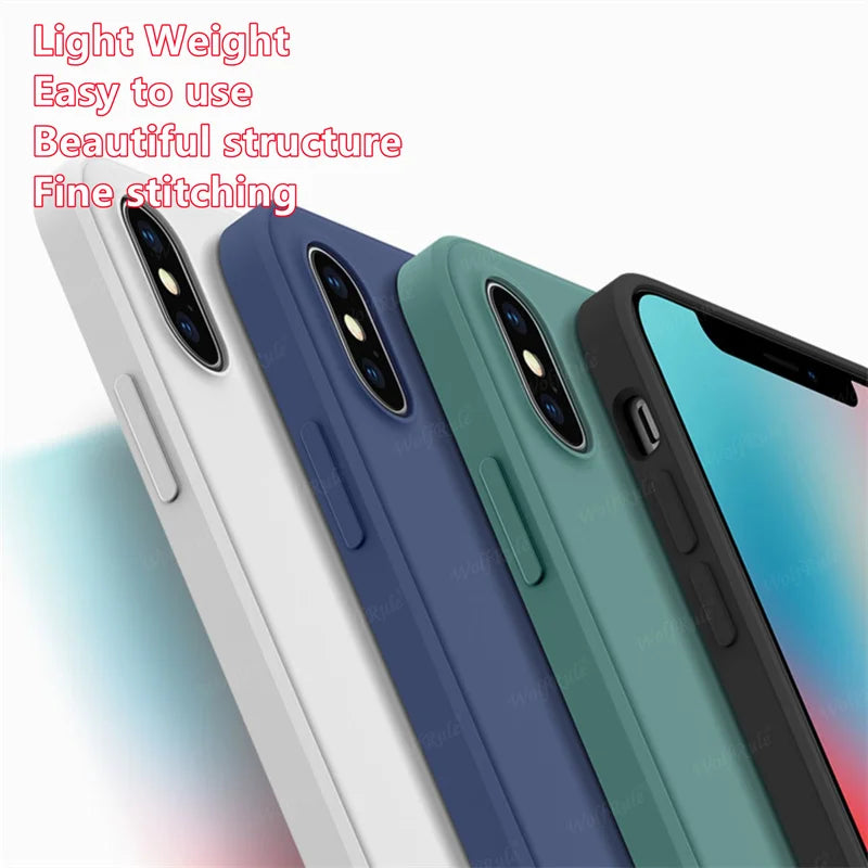 For Xiaomi Redmi 12 Case Cover Redmi 12 Capas Liquid Silicone Shockproof Back Bumper TPU Soft Case Redmi 9T 10 10C 12C 12 Fundas