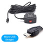 XCGaoon 24Hours Car OBD Hardwire Kit With Mini Mico USB Port 5V 3A Charging Cable For XiaoMi 70Mai YI 360 Dash Cam DVR