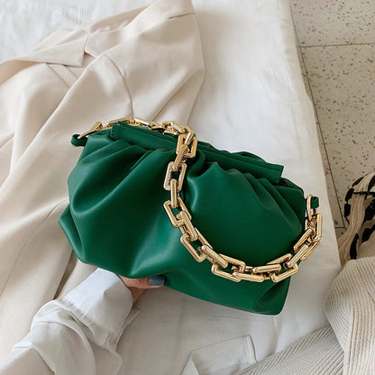 Sacs à bandoulière en cuir synthétique pour femmes, fourre-tout d'été, sac à main de voyage avec chaîne et poignée supérieure