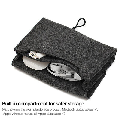T29 Portable HDD Case Storage Bag 2.5' for MacBook Charger Mouse Mobile Power Bank Earphone - Digital Accessories Protective Bag