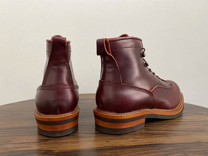 Unisex Autumn Vintage Handmade Men Casual Cow Leather Shoes High Quality Dress Ankle Boots British Tooling Work Motorcycle Boots