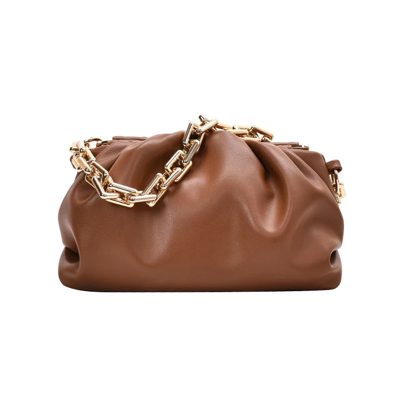 Sacs à bandoulière en cuir synthétique pour femmes, fourre-tout d'été, sac à main de voyage avec chaîne et poignée supérieure