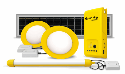 HomePlus, Sunking Solar Home System, Ultra-affordable solar lighting and basic phone charging
