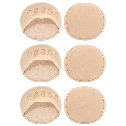2/4pcs Five Toes Forefoot Pads for Women High Heels Half Insoles Invisible Foot Pain Care Absorbs Shock Socks Toe Pad Inserts