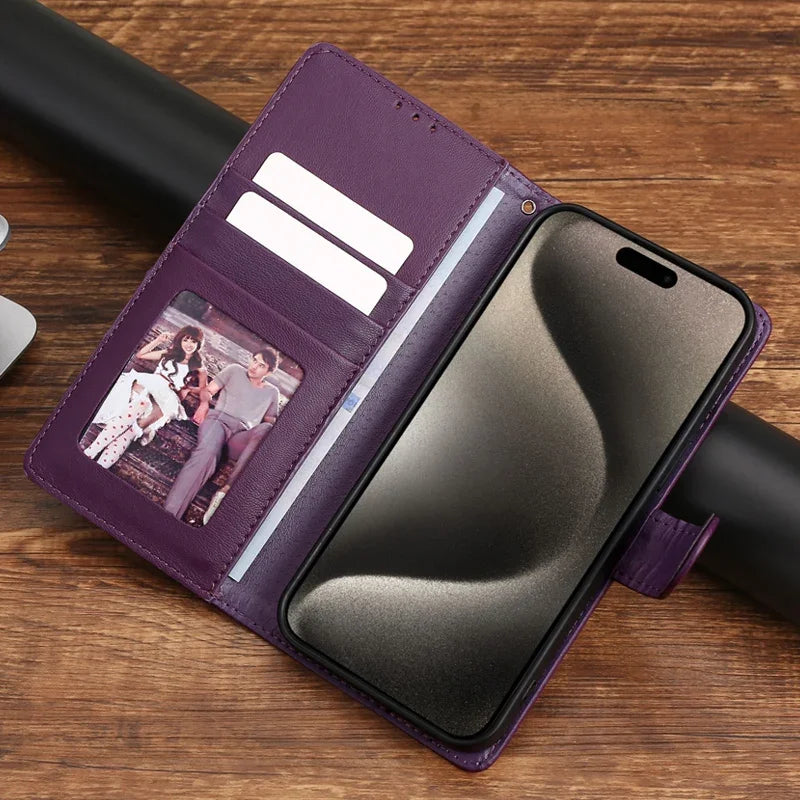 PU Leather Wallet Case For OnePlus 3 3T 5 5T 6 6T 7 7T 8 8T 9 9T 9R 9RT 10 10R 10T 11R 11 12 12R Pro Flip Cover Protective Bags