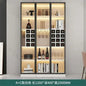 Glass Cellar Wine Cabinets Rack Showcase Storage Wall Wine Cabinet Living Room Fridge Vitrinas De Vidrio Indoor Bar Furniture
