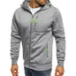 2024 new Spring Men's Jackets Hooded Coats Casual Zipper Sweatshirts Male Tracksuit Fashion Jacket Mens Clothing Outerwear