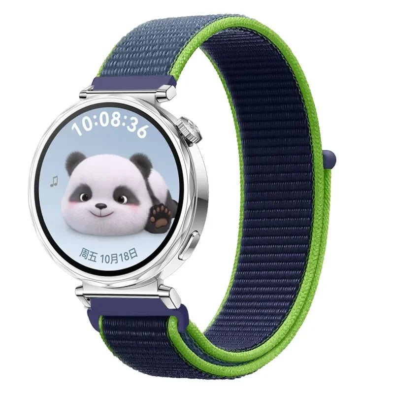18mm Nylon Strap for Huawei Watch GT5 GT4 41mm Sports Comfortable Breathable Band Huawei Watch GT5 Pro 42mm Accessories Bracelet