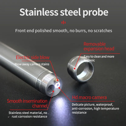 Cow Feeding Tools Cow Visual Artificial Insemination Gun Veterinary Breeding Tools Livestock Farm Endoscope Ai Insemination